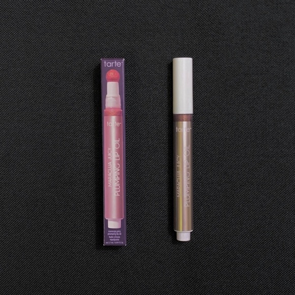 TARTE Shimmering Mulberry Maracuja Juicy Plumping Lip Oil - Picture 1 of 4